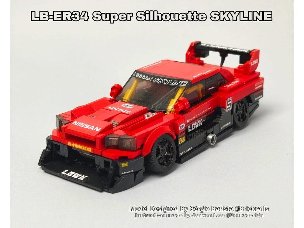 Liberty Walk Nissan LB-ER34 Super Silhouette SKYLINE