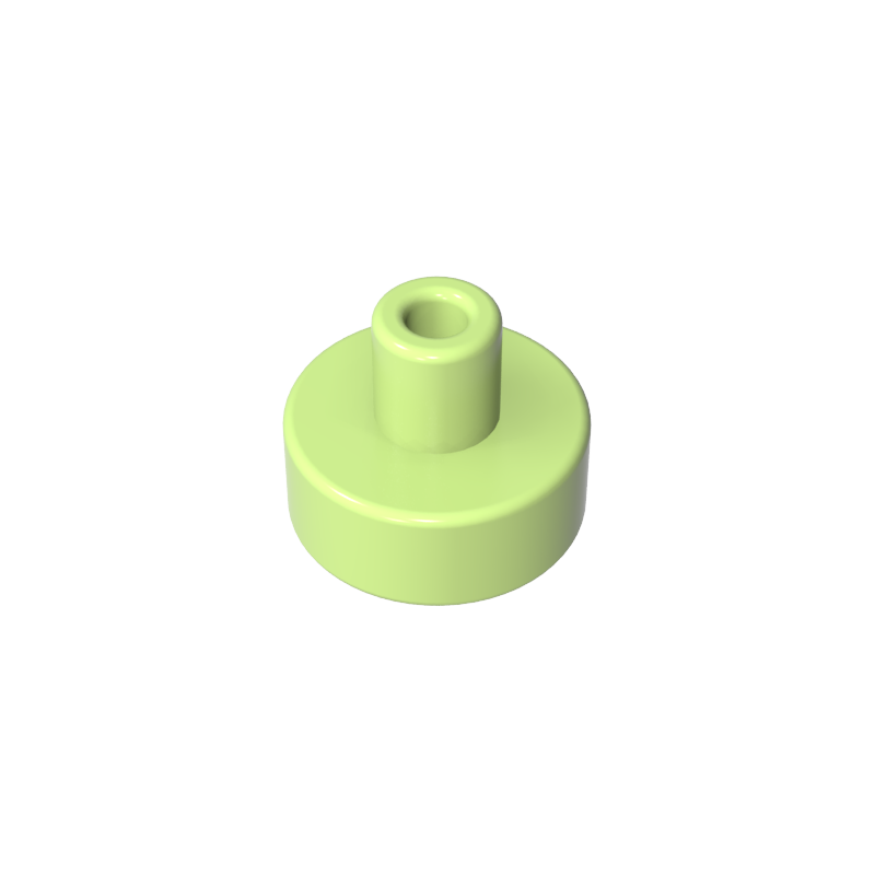 1pcs MOC Parts 20482 Tile Round 1 x 1 with Hollow Bar Compatible Bricks DIY Assmble Building Blocks Particle Kid Brain Toy Gift