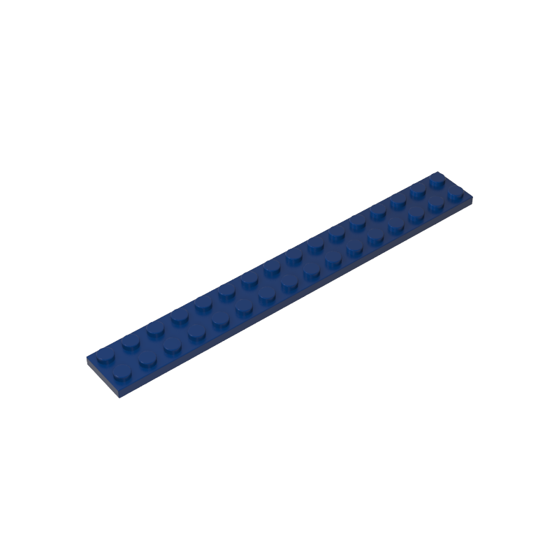 1pcs 2x16 Dots DIY Building Blocks Thin Figures Bricks Educational Creative Toys for Children Size Compatible With 4282