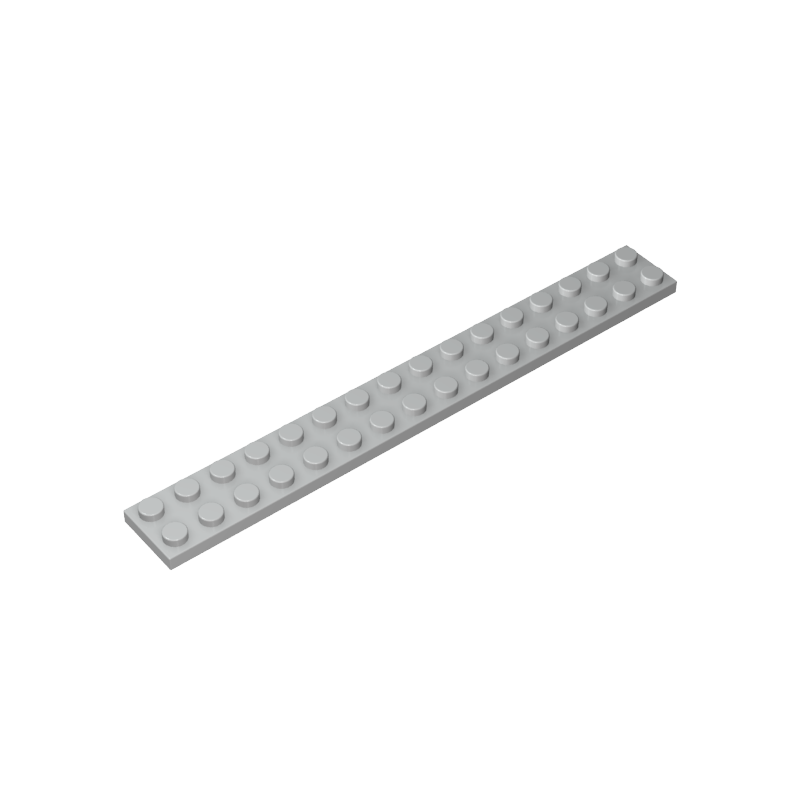 1pcs 2x16 Dots DIY Building Blocks Thin Figures Bricks Educational Creative Toys for Children Size Compatible With 4282