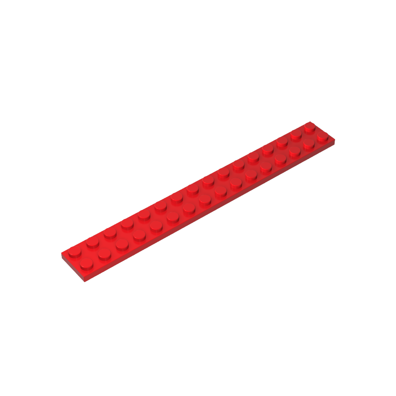 1pcs 2x16 Dots DIY Building Blocks Thin Figures Bricks Educational Creative Toys for Children Size Compatible With 4282