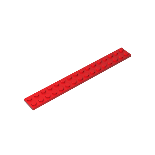 1pcs 2x16 Dots DIY Building Blocks Thin Figures Bricks Educational Creative Toys for Children Size Compatible With 4282