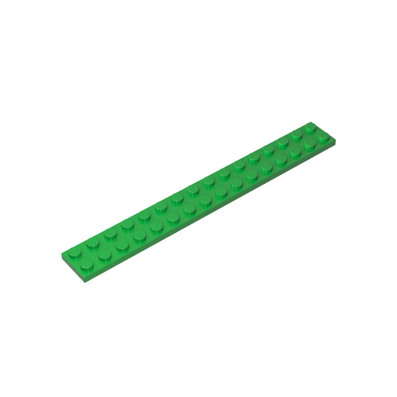 1pcs 2x16 Dots DIY Building Blocks Thin Figures Bricks Educational Creative Toys for Children Size Compatible With 4282
