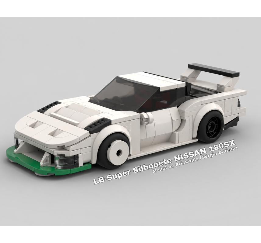 Liberty Walk Nissan Super Silhouette 180SX White