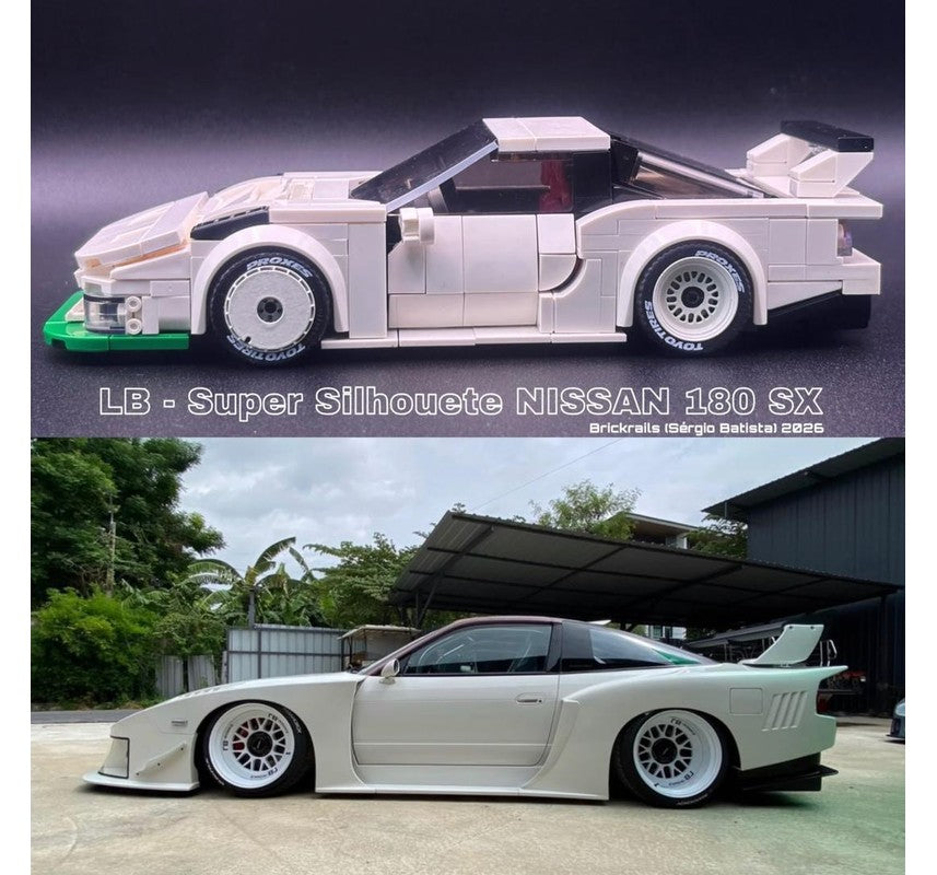 Liberty Walk Nissan Super Silhouette 180SX White