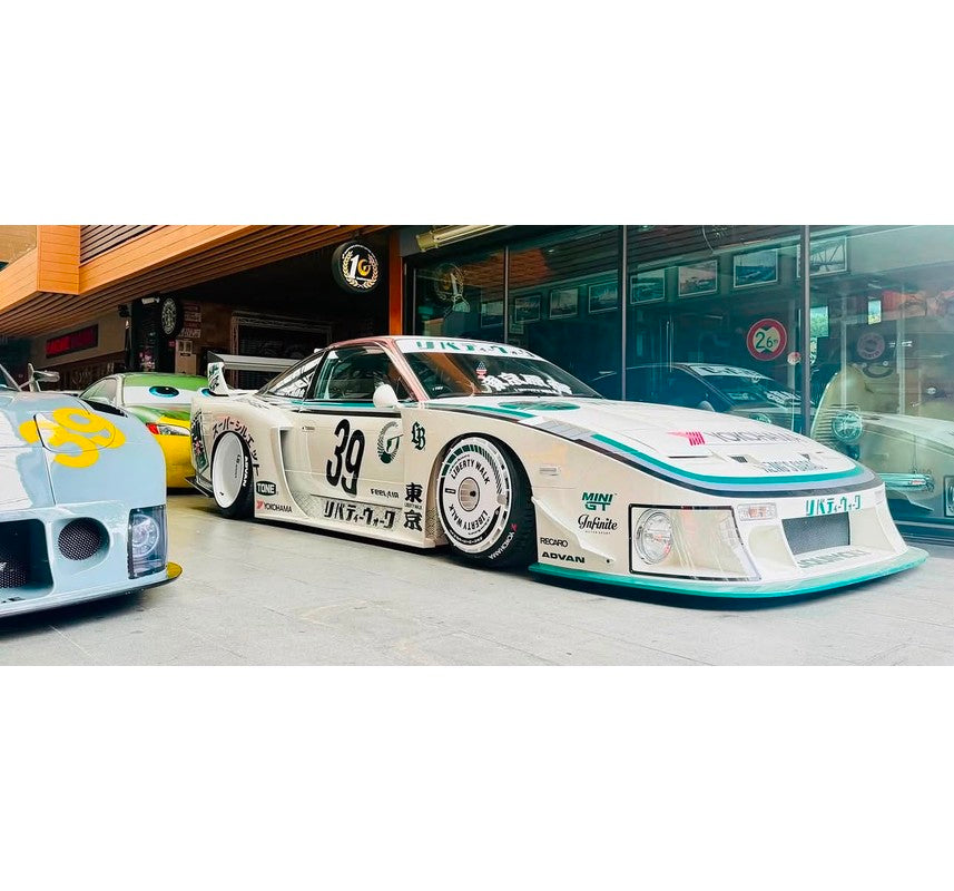 Liberty Walk Nissan Super Silhouette 180SX White