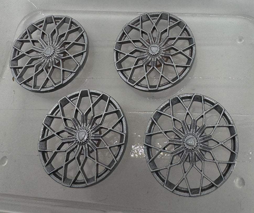 3D printed wheel covers compatible with 72206