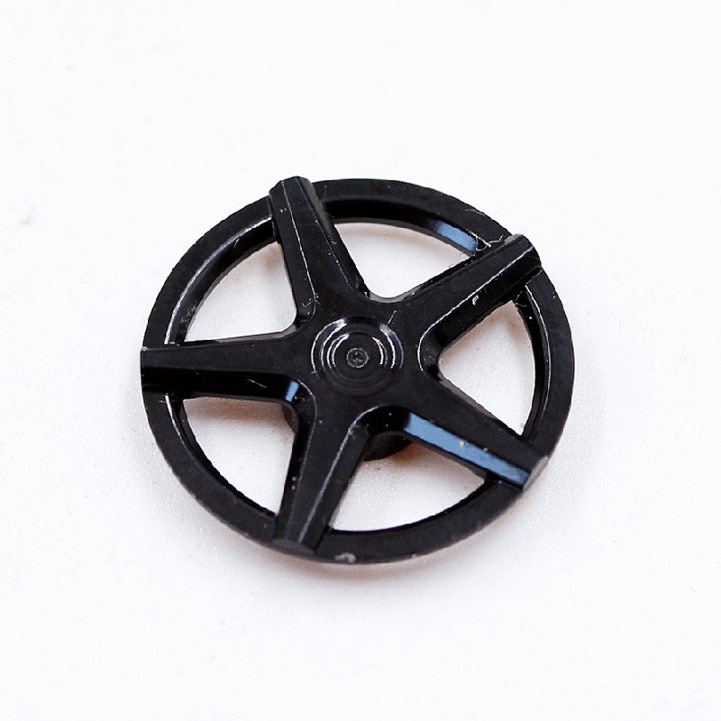 1PCS DIY racing MOC Assembly parts building block MOC 72206 Wheel Rim 24 x 12 with Black Tyre 72210a Wheel Cap 72210b