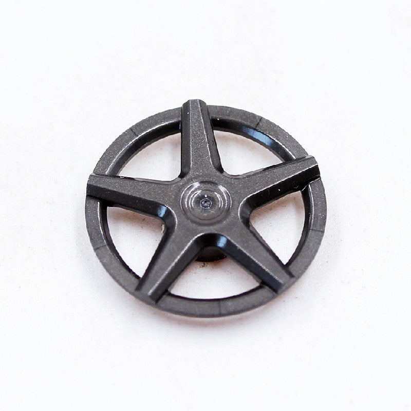 1PCS DIY racing MOC Assembly parts building block MOC 72206 Wheel Rim 24 x 12 with Black Tyre 72210a Wheel Cap 72210b