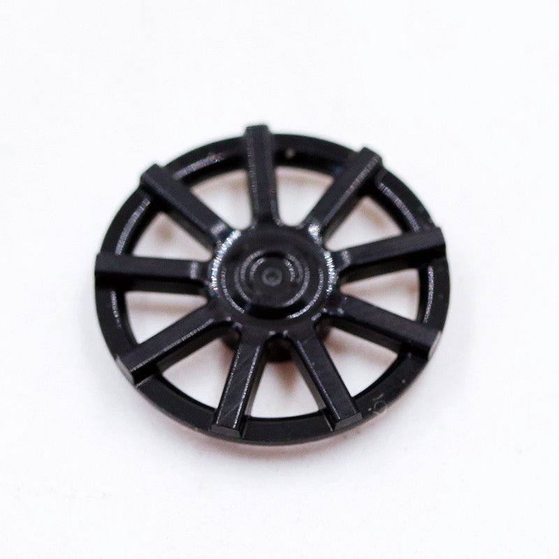 1PCS DIY racing MOC Assembly parts building block MOC 72206 Wheel Rim 24 x 12 with Black Tyre 72210a Wheel Cap 72210b