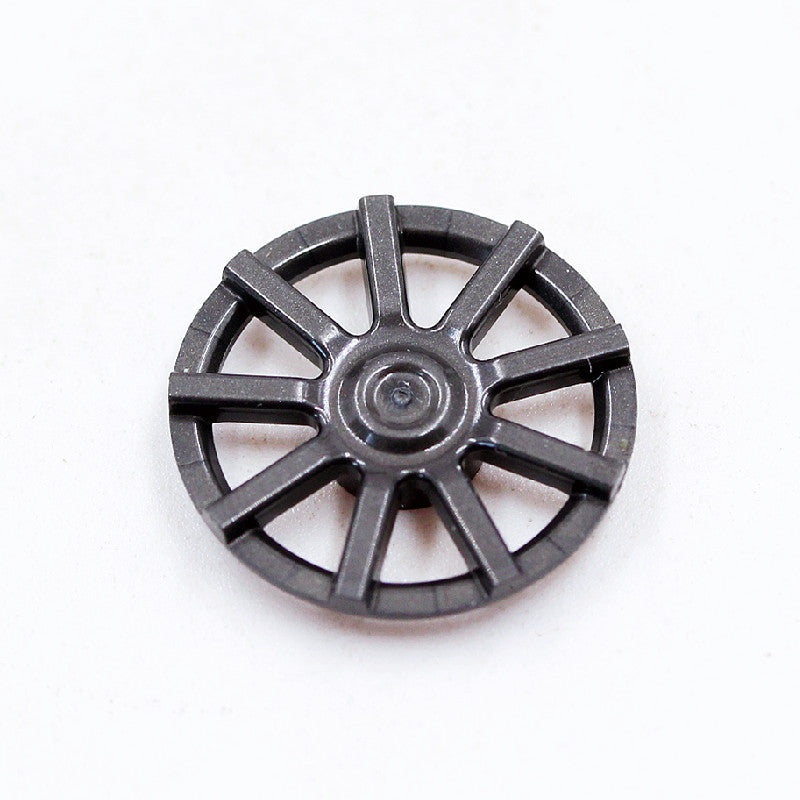 1PCS DIY racing MOC Assembly parts building block MOC 72206 Wheel Rim 24 x 12 with Black Tyre 72210a Wheel Cap 72210b